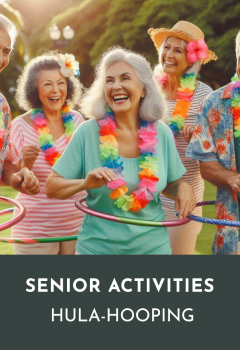 Senior Activities – Hula Hooping